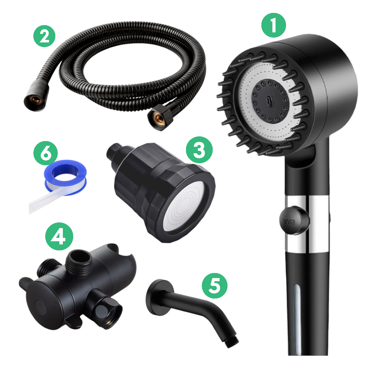 Ultimate Head Massage Shower Head