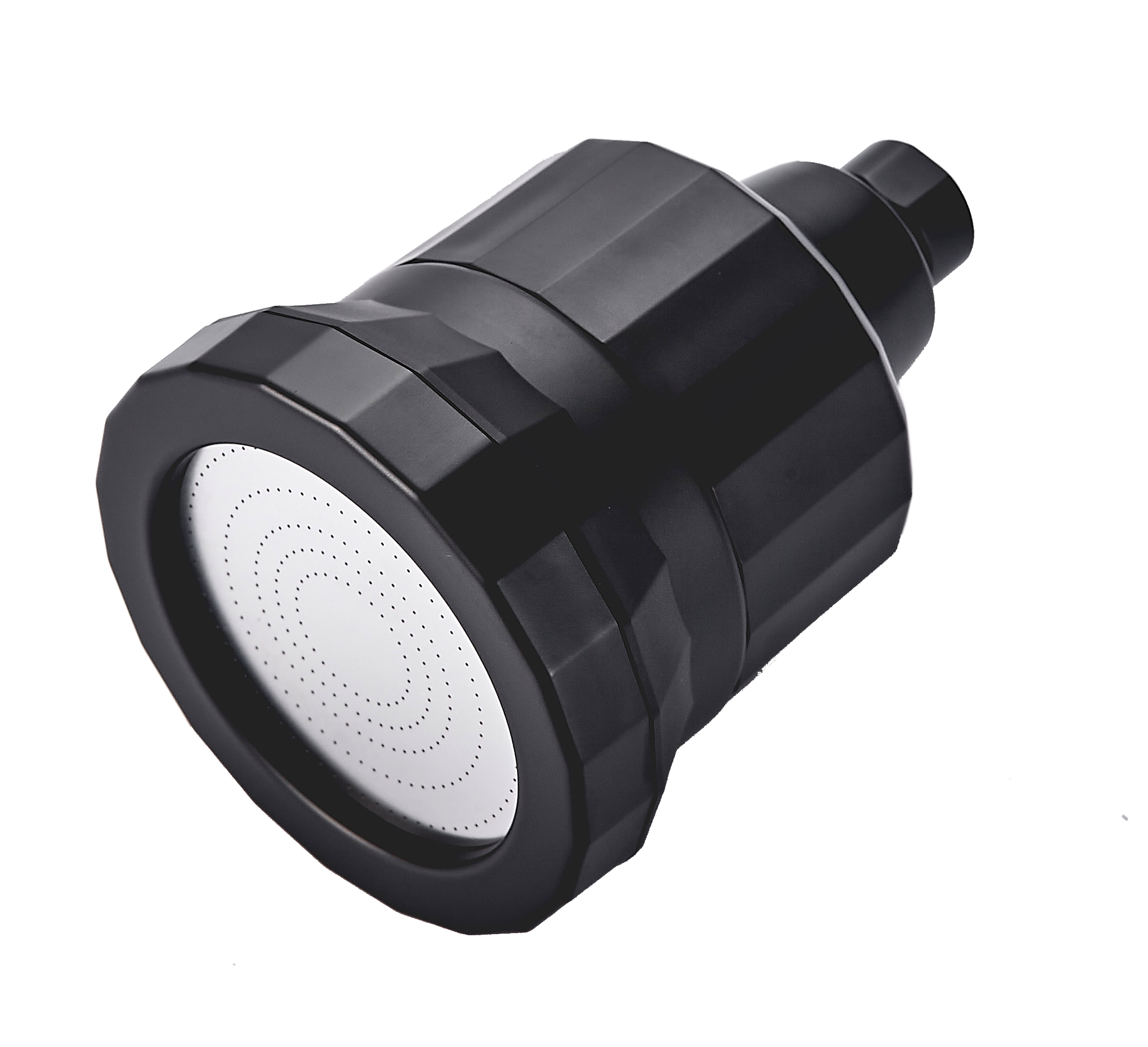 15 Stage Filtration Fixed Shower Head Black