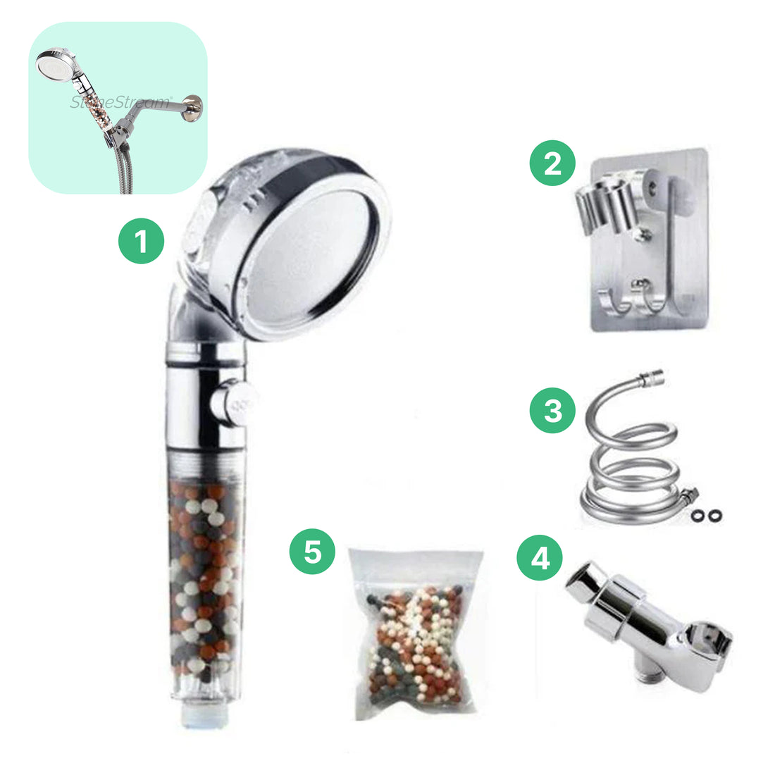 StoneStream best filtered shower head